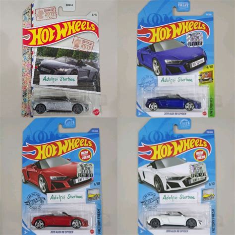 Jual Hotwheels Hot Wheels Audi R Spyder Factory Sealed Short Card