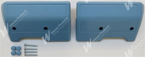 Armrests Pair Colour Coded Quebec Aqua 13E