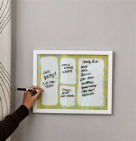 35 Cheap DIY Dry Erase Board Ideas to Make - Suite 101