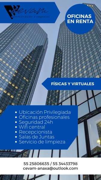 OFICINAS VIRTUALES EN ALCALDÍA BENITO JUAREZ en Benito Juárez CDMX