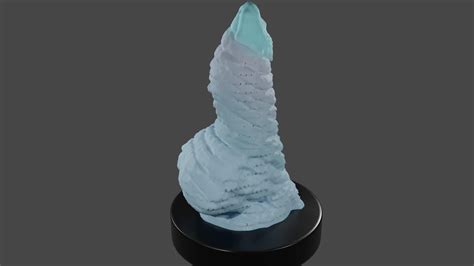 White Dragon Fantasy Dildo Sextoy D Model By Tridsign