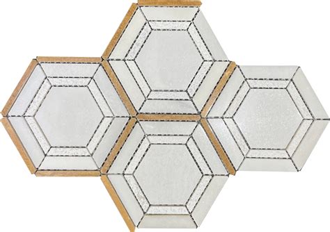 Poseidon Hex Mosaic Tile Depot Mtd