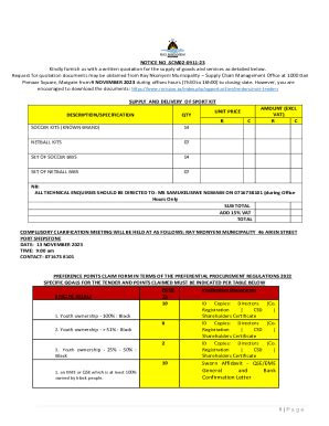 Fillable Online Request For Quotations RFQ UESP 2023 121 Activity Title