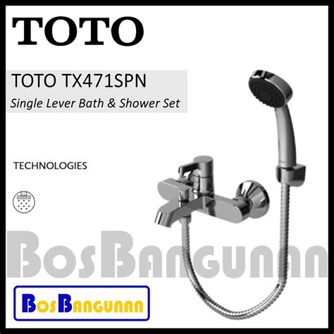 Jual Kran Shower Set TOTO TX471SPN Keran Shower Set Panas Dingin TOTO