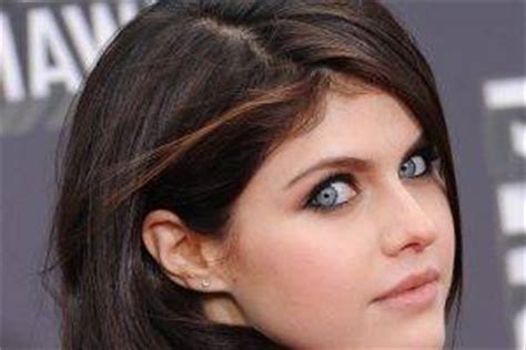 Alexandra Daddario Women Brunette Face Blue Eyes