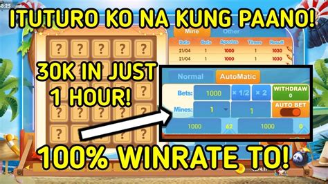 ITO NA ANG TRICKS NA INAANTAY NYO DITO KAY MINES KABIBE GAME TIPS AND