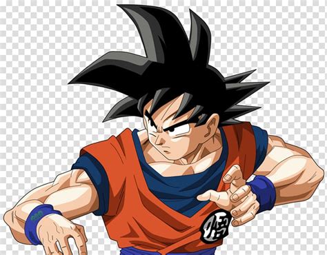 Son Goku Illustration Goku Ready Transparent Background PNG Clipart