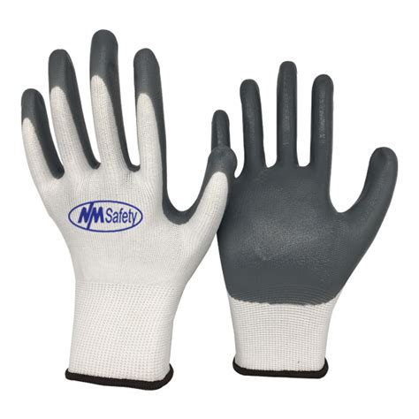 Complete Detail About Nylon Smooth Nitrile Coated Gloves