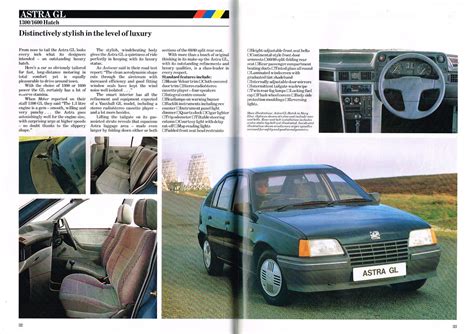 Vauxhall Opel Brochure June Astra Gl Al Walter Flickr