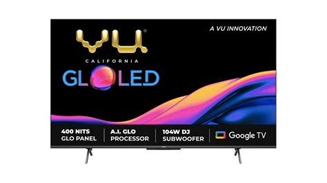 Vu Glo Led Ultra Hd Tv Series With Dolby Vision Google Tv Ui Launched