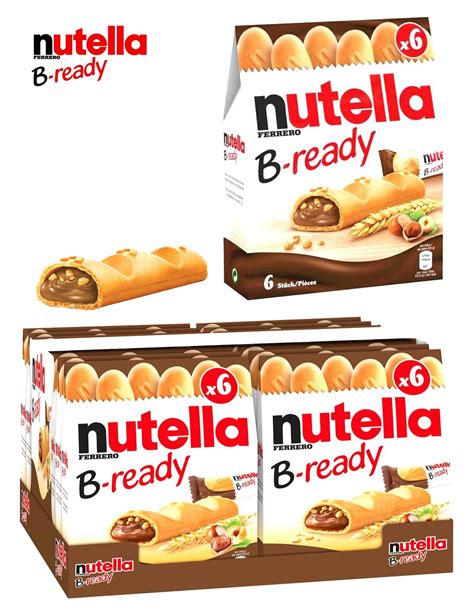 Buy Nutella B Ready T Nutella Filled Wafers Pk Online At Lowest