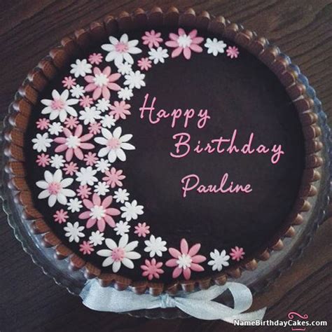 Happy Birthday Pauline Cakes, Cards, Wishes