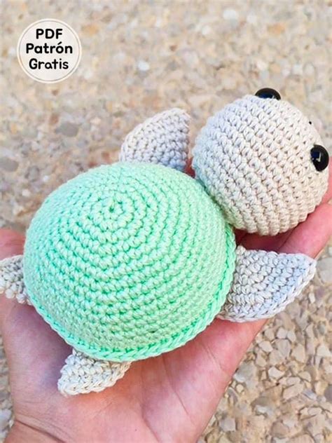 Tortuga Marina Patron Gratis Amigurumi Pdf En Patrones