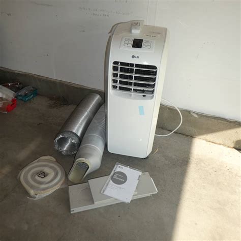 Lot 255 Lg 8000 Btu Portable Air Conditioner Model Lp0815wnr Works Norcal Online Estate