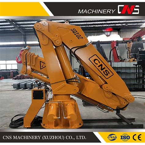 Cns Best Price Ton Hydraulic Knuckle Boom Mobile Crane Articulated