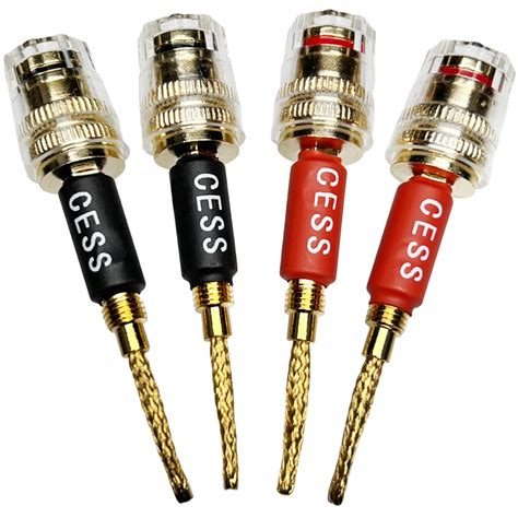 Cncess Cess 220 Pin Banana Plug To 4mm Female Banana Jackspeaker Wire