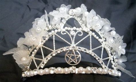 Goddess Pentacle Crown - Wiccan Jewelry