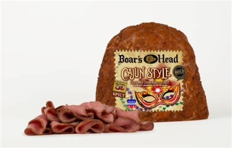 Boar S Head Cajun Style Oven Roast Beef Fresh Sliced Deli Meat 1 Lb