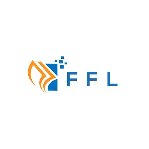 Ffl Credit Repair Accounting Logo Design On White Background Ffl