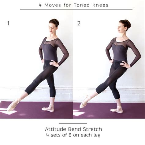 4 Ballet Inspired Moves For Toned Knees Ballerina