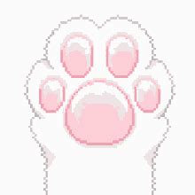 Anime Cat Paws Gif