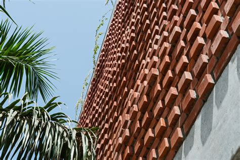 Brick Curtain House Design Work Group Archdaily