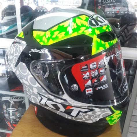 Jual Helm Full Face KYT TT COURSE ARBOLINO Di Seller Krisna Helmet