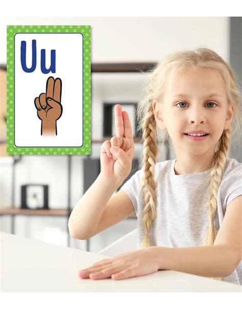 Mini Posters Sign Language Alphabet Poster Set Grade Pk 5 Tools 4