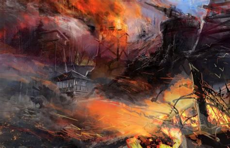 ArtStation - "Reign of Fire" Concept