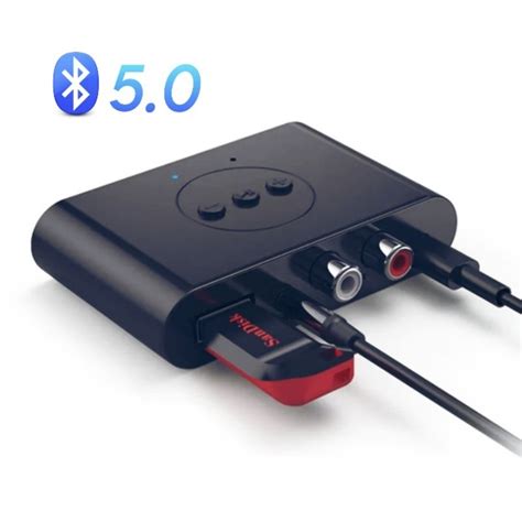 Receptor De Udio Adaptador Bluetooth Cabo P E Rca Usb Tipo C