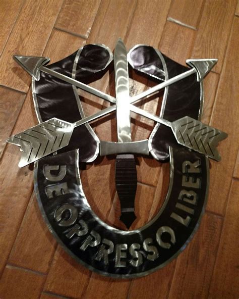 Special Forces Crest Fastlane Metalworx