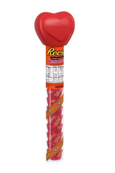 Reese S Valentine S Peanut Butter Cup Miniatures 2 17 Oz Heart Cane Shopcgx