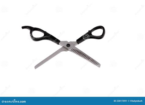 hairdressing scissors stock image image  coiffeur