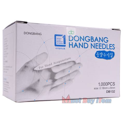 Korea Dongbang Medical Sujok Disposable Hand Needle Spring Handle 1000