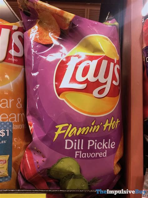 Back On Shelves Lays Flamin Hot Dill Pickle Potato Chips
