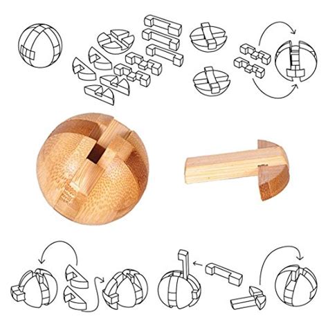 Set Da Rompicapo In Legno Puzzle D In Legno Giochi In Legno