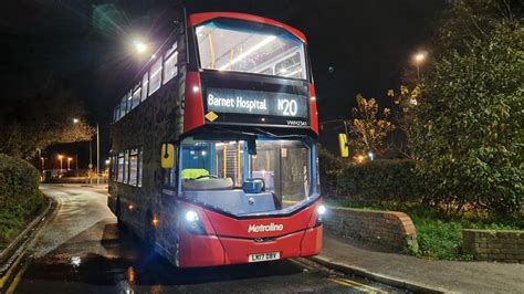 Frv London Bus N Trafalgar Square Barnet Hospital Lk Dbv