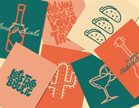 Mexican Restaurant Branding Proyectos Fotos vídeos logotipos