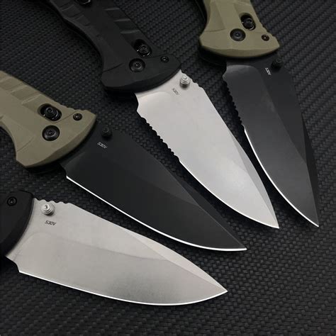 Benchmade - Turret 980 BM Tactical Folding Knife CPM-S30V Drop-Point ...