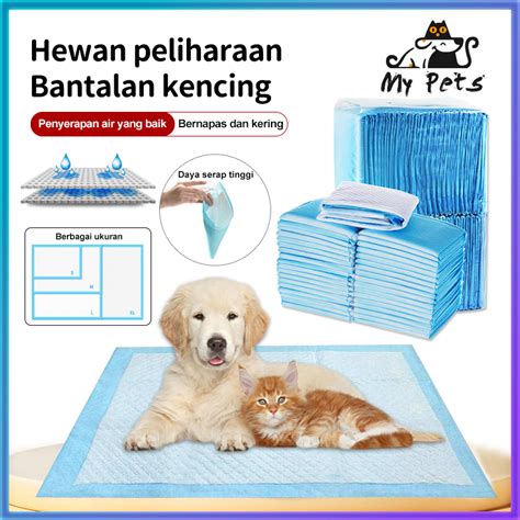 Jual Alas Pipis Kucing Anjing Training Pad Pipis Puppy Underpad Tatakan