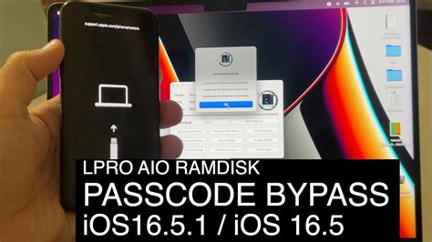 Lpro AIO Ramdisk Passcode Bypass IOS16 4 1 For IPhones And IPads YouTube