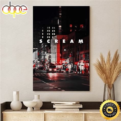 Scream VI 2023 Poster Canvas – Musicdope80s.com