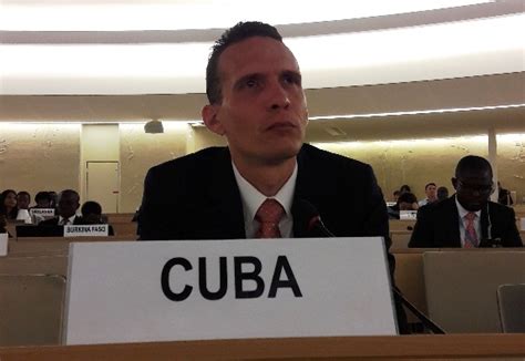 Intervención del delegado de Cuba Jairo Rodríguez Hernández en el