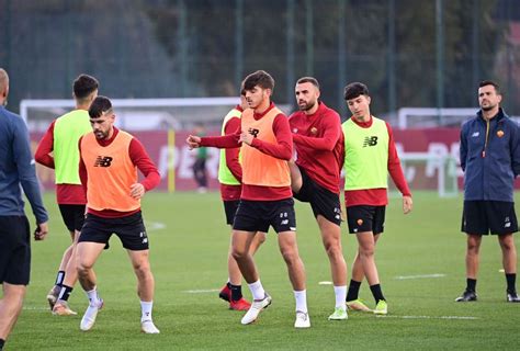 La Roma Torna Ad Allenarsi A Trigoria In Vista Del Genoa FOTO GALLERY