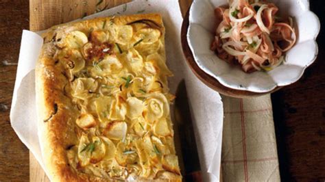 Kartoffel Focaccia Mit Mortadella Salat Rezept ESSEN UND TRINKEN