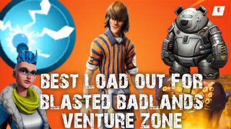 Best Hero Loadout For Blasted Badlands Venture Zone Fortnite Save The