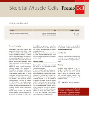 Fillable Online Skeletal Muscle Cells Fax Email Print PdfFiller