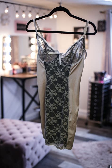 Nude Slip Clothes Black Lace Nude