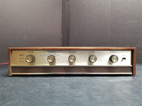 Vintage Heathkit Transistor Amplifier Model AA 22 For Etsy Canada