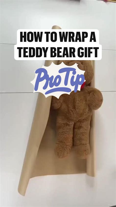 How To Wrap Up A Teddy Bear T Teddy Bear Ts Christmas T